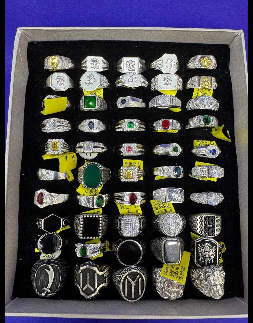 MENS SILVER RING  