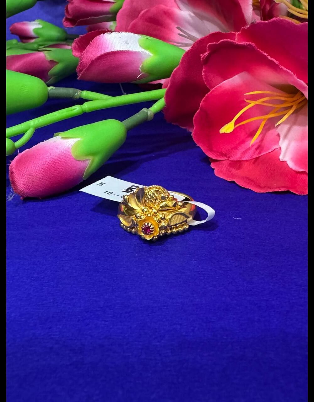 WOMEN FASHION FLOWER RING04  