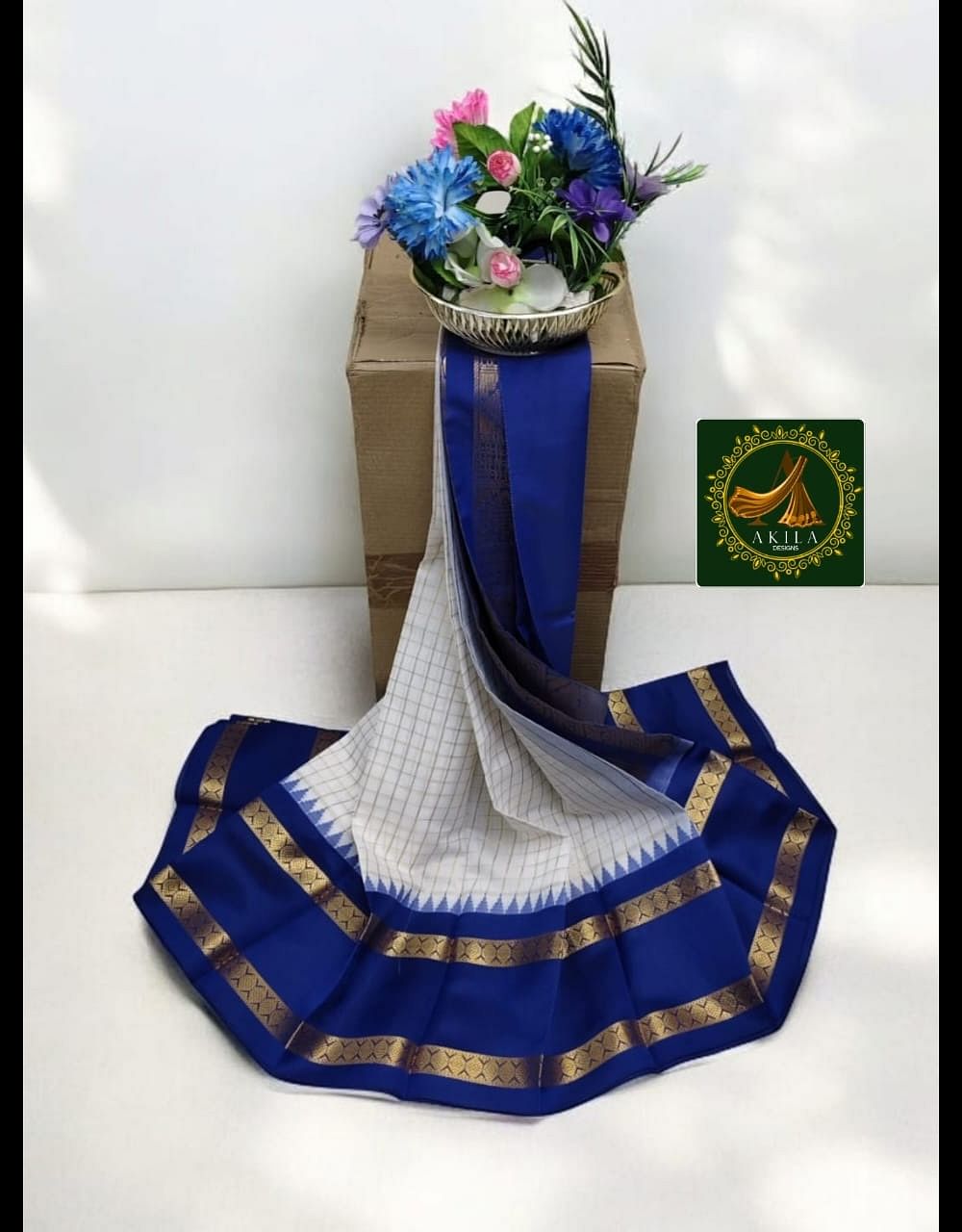 Chettinad Checked Cotton 34  