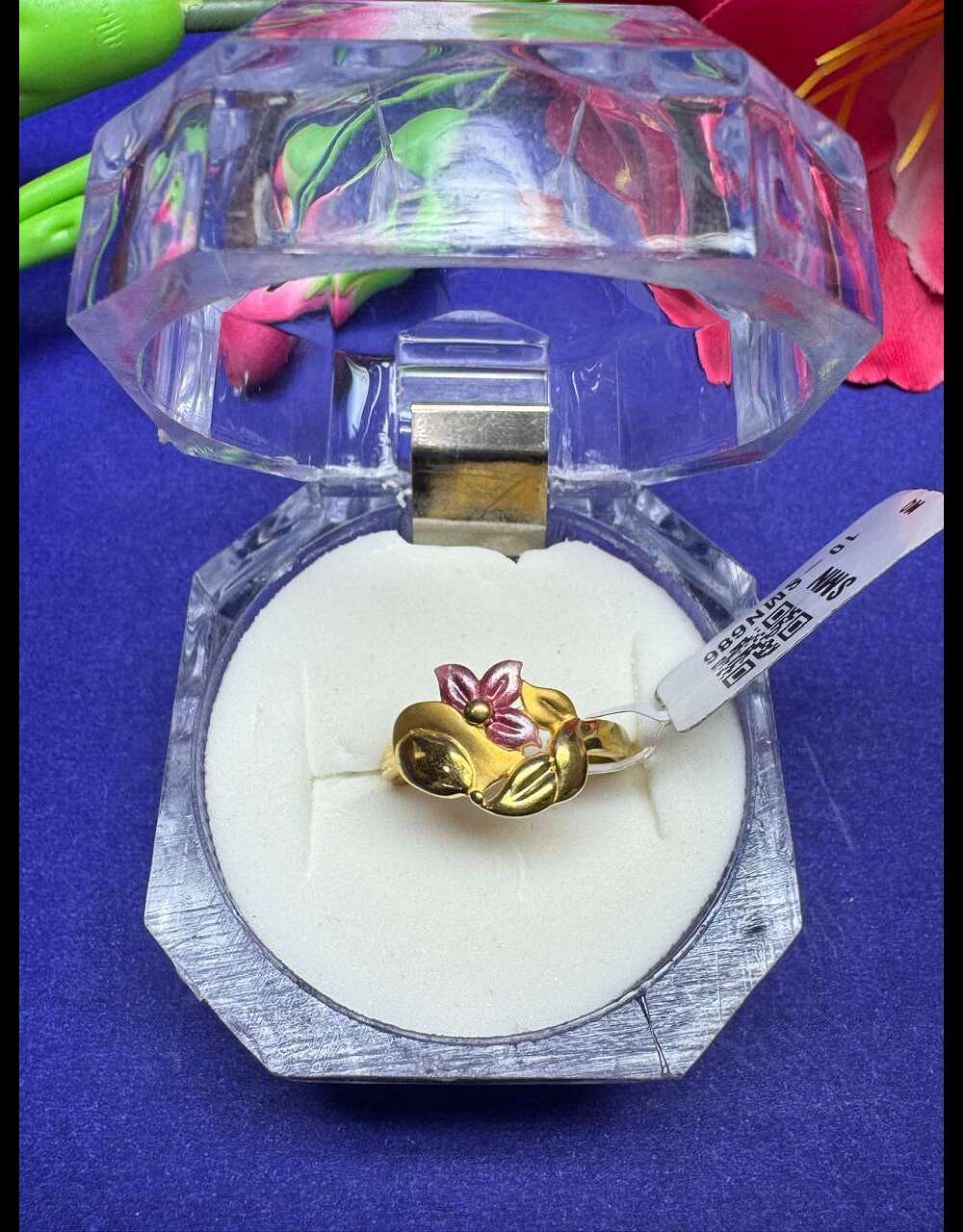 WOMEN ROSE FLOWER RING 2  