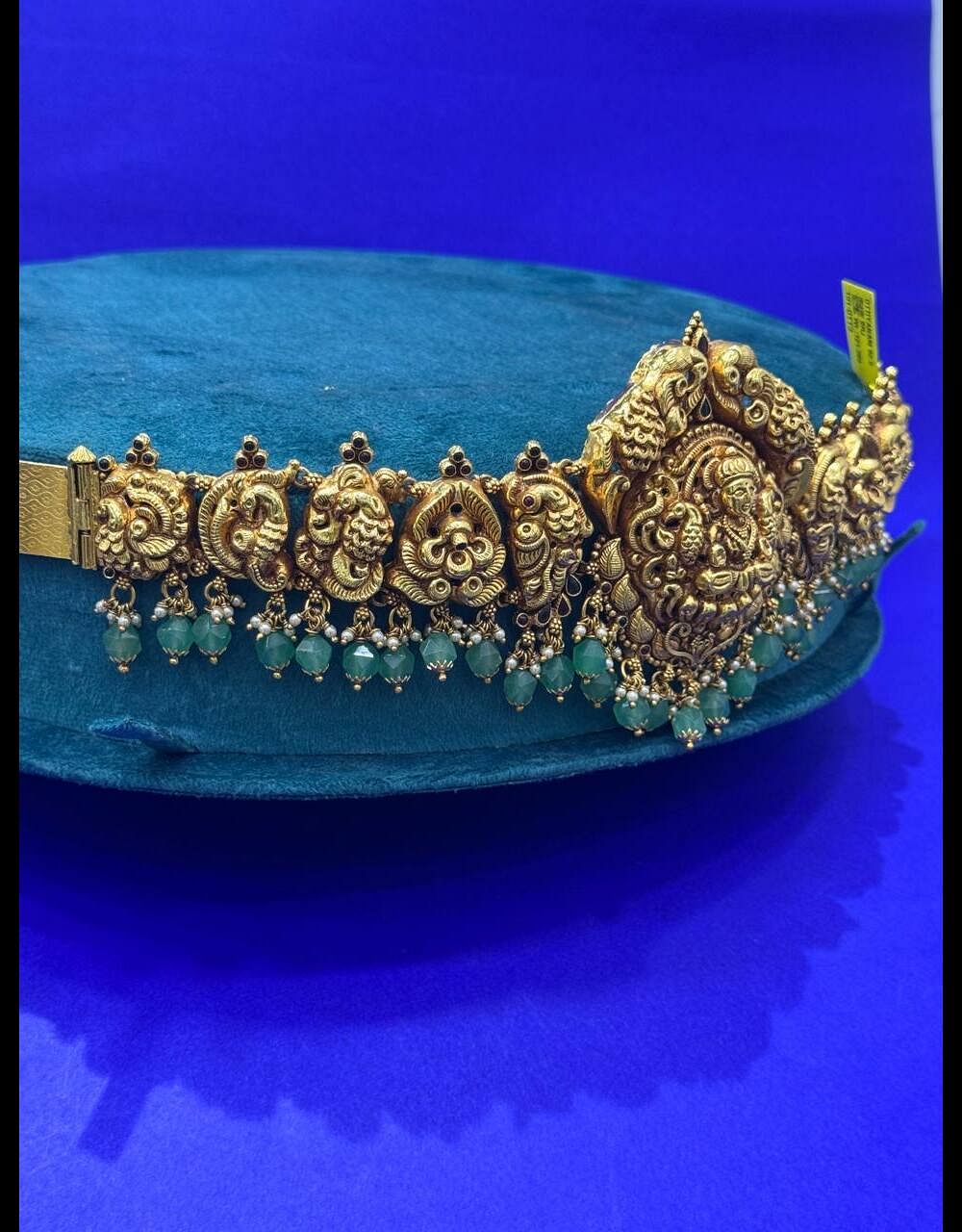 GOLD COLOUR ODIYANAM.  