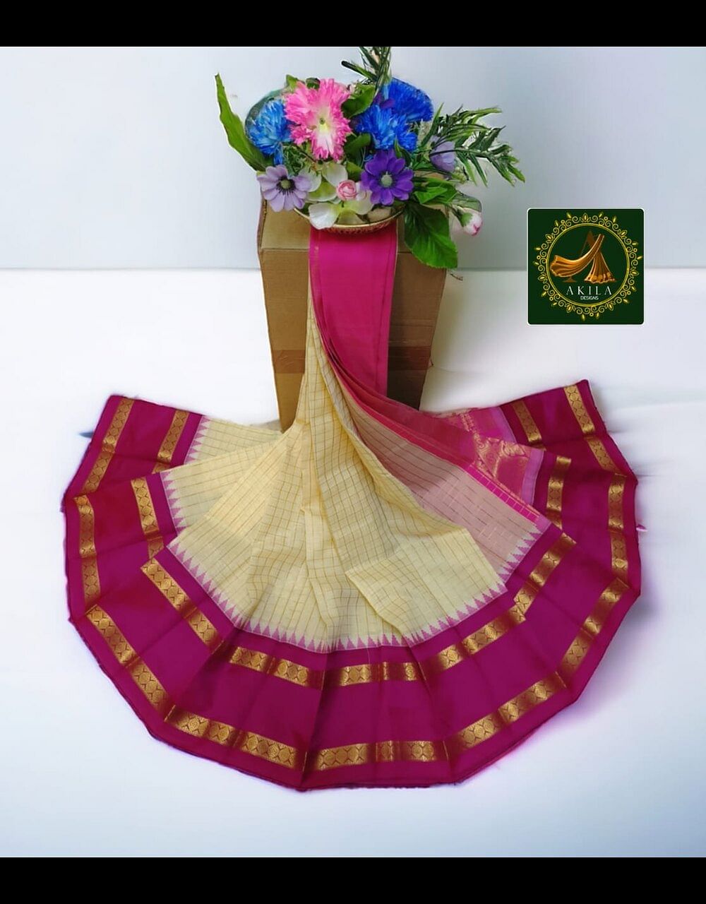 Chettinad Checked Cotton 33  