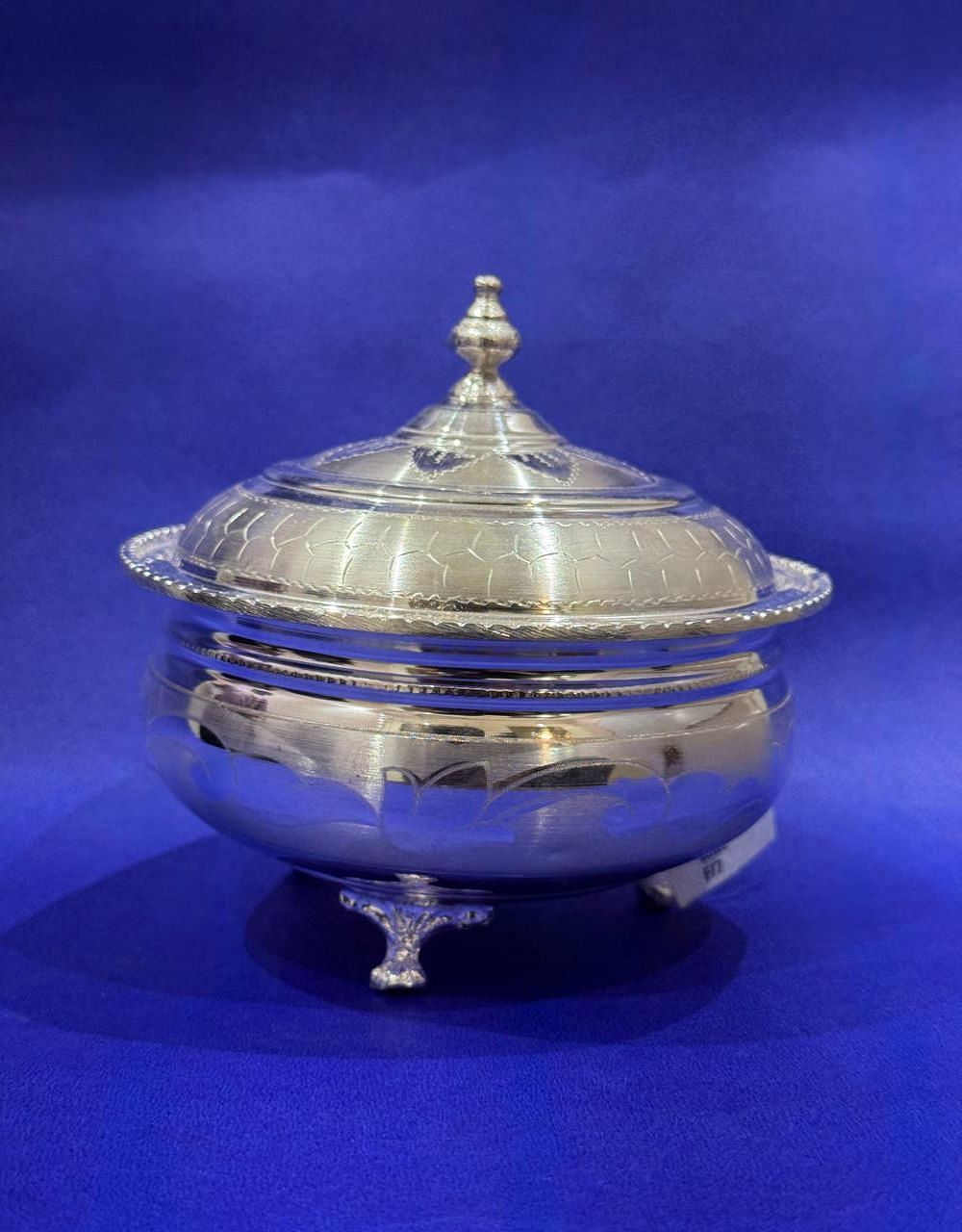 SILVER POOJA PRASATHE BOX  