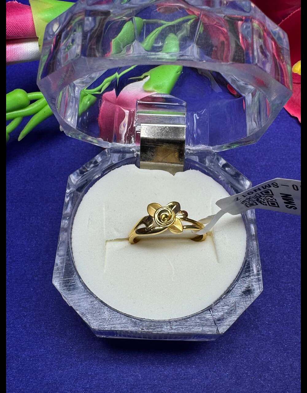 WOMEN NEW BORN FLOWER RING 07  